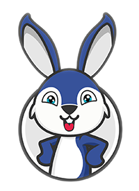 pinnwand logo, a rabbit
